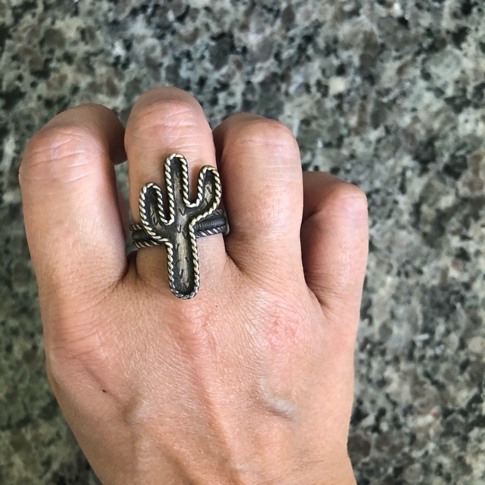 Handmade Cactus ring